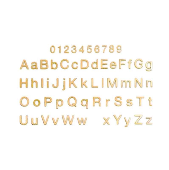 Obrázek EV50ZL J Elegants 50 veľké J zlato