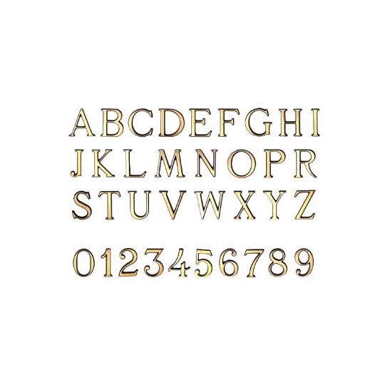 Obrázek RL25ZL 3 Románo čísla 25 lepená 3 zlato