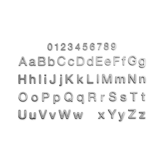 Obrázek EV30LN N Elegants 30 veľké N leštený nerez