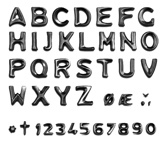 Obrázek KL30CZ 8 Karpatia čísla 30 lepená 8 čierne zlato