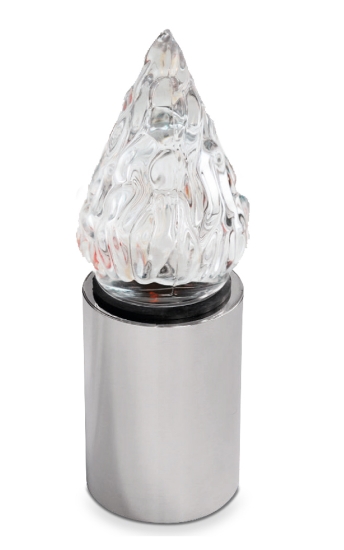 Obrázek LU01018 Lampáš urnový elektrický leštěný nerez