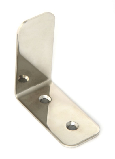 Obrázek 06g0 Konzole - uchycení vázy / lampy - leštěná nerez