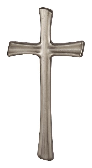 Obrázek K02413 Křížik tvarovaný plochý 13x6,5, broušená nerez