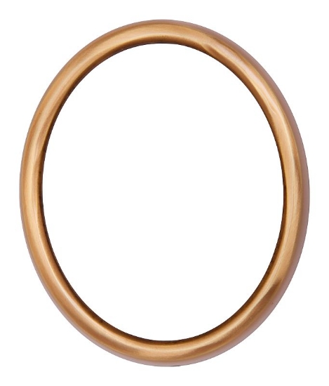 Obrázek R01510 Rám oválný 8x10 bronz